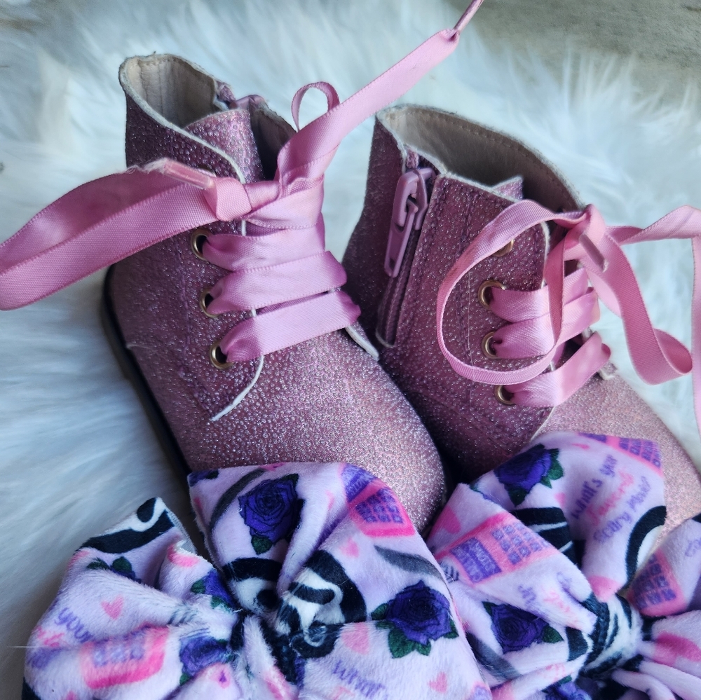 Glittery Boots